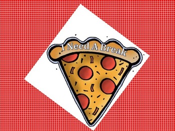 Preview of Pizza Break Card