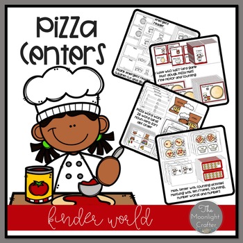 Preview of Pizza Centers for Kindergarten and Pre-K