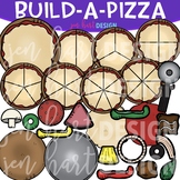 Pizza Clipart - Build a Pizza - Build-a-Center {Jen Hart C