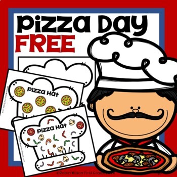 Preview of Pizza Day Activities Hat FREE