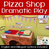 Pizza Shop Dramatic Play for Preschool