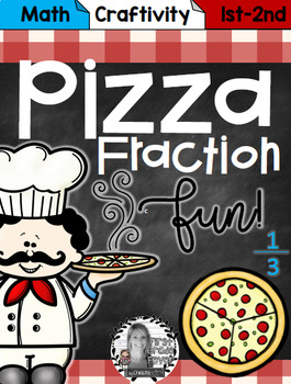 Preview of Pizza Fraction Fun Craftivity