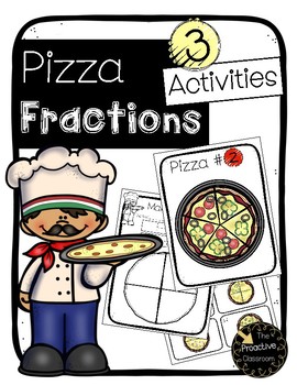 Preview of Pizza Fractions 3 Games and Activities with Scoot