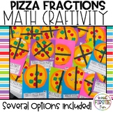 Pizza Fractions Craft | Math Crafts | K-2 Math Activities