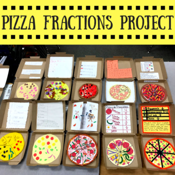 Preview of Pizza Fractions Project