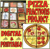 Pizza Fractions Project | Digital and Printable