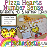 Pizza Hearts Number Sense: Ten-Frame and Number Cards 1-20