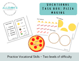 Pizza Making: Vocational Task Box