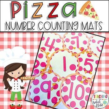 Winter Mini Erasers Counting Mats