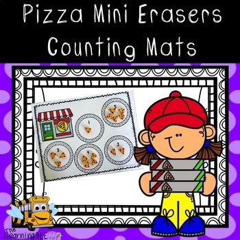 Winter Mini Erasers Counting Mats