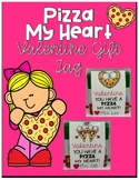 Pizza My Heart Valentine Tag