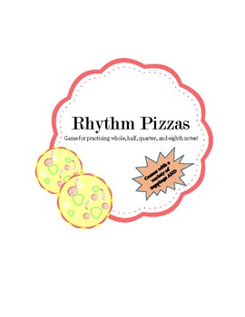 Preview of Pizza Note Value Visual Fractions