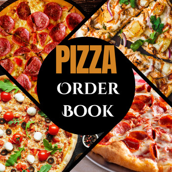 Preview of Pizza Order Book - Staff and Teachers,Digital Planner