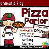 Pizza Parlor Pretend Play Restaurant Dramatic Play Printab