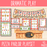 Pizza Parlor Dramatic Play