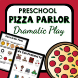 Pizza Parlor Restaurant Dramatic Play Preschool Pretend Play Pack