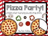Pizza Party! Fraction Pizza Shop Craftivity