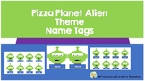 Alien Theme Name Tags Editable
