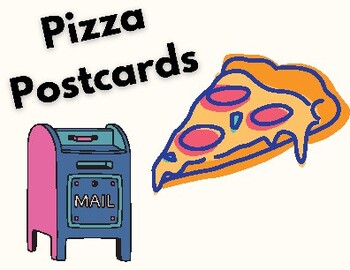 Preview of Pizza Postcards: Pizza research FACS/FCS/Life skills