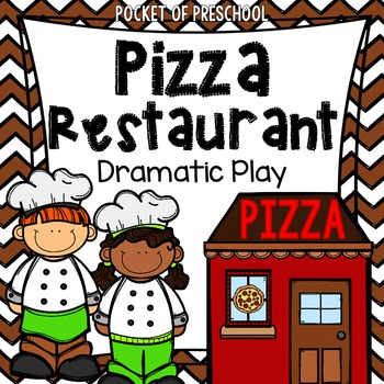 Preview of Pizza Restaurant Dramatic Play