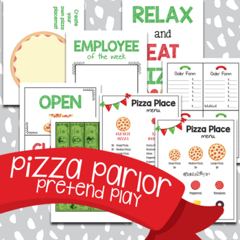 Pizza Placemat Activity Sheet for Kids {FREE PRINTABLE!} – The Art Kit