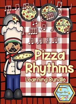 Preview of Pizza Rhythms Learning Bundle