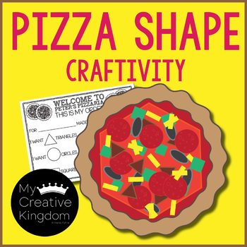 Preview of Pizza Shape Craft