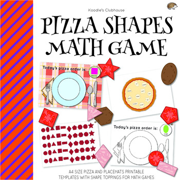 Preview of Pizza Shape Matching Game