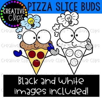 pizza party clipart black and white