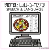 Pizza Speech Therapy DIGITAL Activities | Google Slides™️ 