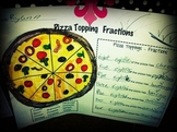 Pizza Topping Fractions Worksheet