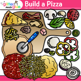 Pizza & Toppings Clipart: Slice Whole Pie Clip Art Transpa