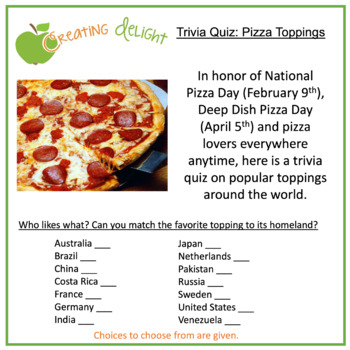 72 Pizza Trivia Questions and Fun Facts
