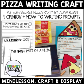 Preview of Pizza Writing Activity - Secret Pizza Party Companion