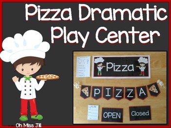Preview of Pizza dramatic play