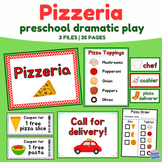 Pizzeria Dramatic Play Preschool Printables