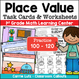 Place Value 100 to 120 – Hundreds Tens & Ones Task Cards a