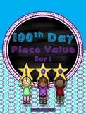 Place Value 100th Day of School Sort