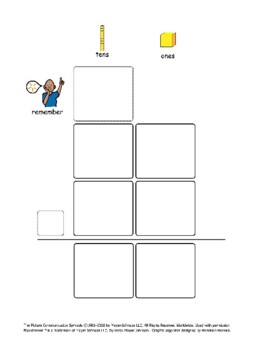 Preview of Two Digit Addition and Subtraction with Regrouping Graphic Organizer