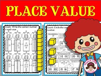 place value worksheets by kindergarten printables tpt