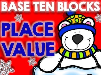 Preview of Base 10 Ten Blocks Place Value Worksheets