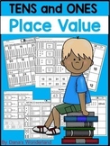 Place Value Worksheets for First Grade TENS AND ONES