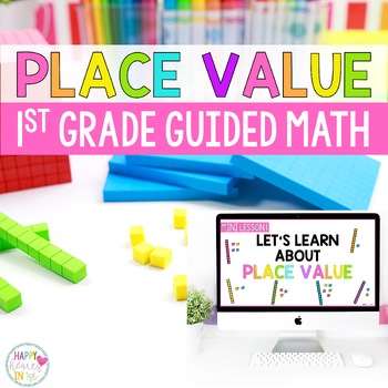Preview of Place Value 1st Grade Lessons and Activities Guided Math Unit