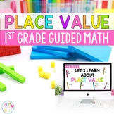 Place Value 1st Grade Lessons and Activities Guided Math Unit