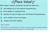 Place Value 1st Lesson Grade 4 Common Core