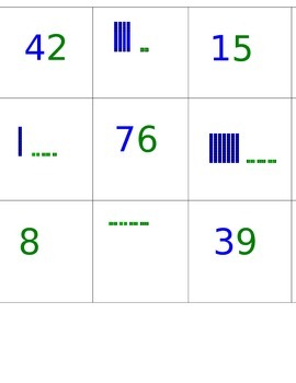 Preview of Place Value 2 digit numbers Memory Game or Flashcards