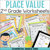Place Value Worksheets 2nd Grade Math NBT- Standards-Based