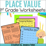 Place Value Worksheets 1st Grade Math Review, Tens and One