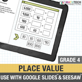 Place Value 4th Grade Google Classroom Digital Math Review