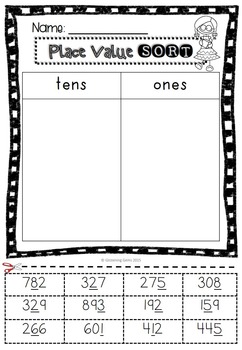 place value worksheets 2nd grade second grade math worksheets tpt